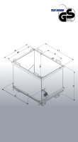 EICHINGER Baustoff Container mit Klappboden 2035 -...