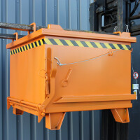 EICHINGER Klappbodenbehälter, 1500 kg, 750 Liter feuerverzinkt