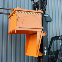 EICHINGER Klappbodenbehälter, 1500 kg, 750 Liter feuerverzinkt