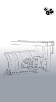 EICHINGER Schneepflug mit Niveauausgleich, Einfahrtasche oben 2073.5-8 - Schildbreite 1500-2400mm