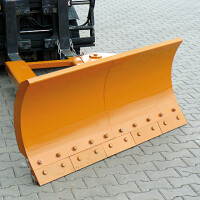 EICHINGER Schneeschieber, Schildbreite 1500 mm,  reinorange, stahl