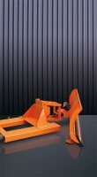 EICHINGER Schneepflug mit Niveauausgleich, Einfahrtasche unten Schildbreite 1500 mm reinorange, pur