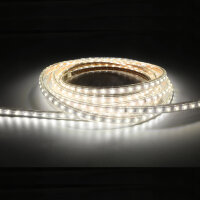 SHADA LED - Arbeitskettenleuchten 25m 185W 20000lm 5000K IP65  - Schutzklasse II Baustellenbeleuchtung Baulicht Lichtschläuche Lichtband #1