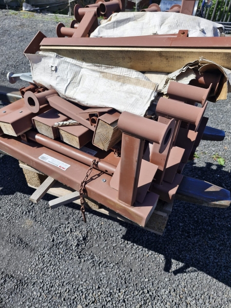 %SALE% 14x MÜBA Abschalstütze mit Teleskopverstellung und 2 verzinkten Erdnägeln 40 cm, lackiert #1