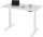 RAU Schreibtisch adlatus 100, B1250xT800xH650-1300mm, lichtgrau, M-Platte-22 mm, 08-ST-125-080-7035-M