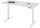 RAU Schreibtisch adlatus 100, B1500xT800xH650-1300mm, lichtgrau, M-Platte-22 mm, 08-ST-150-080-7035-M