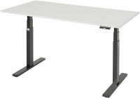 RAU Schreibtisch adlatus 100, B1500xT800xH650-1300mm,...