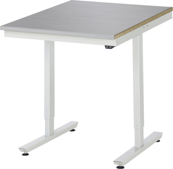 RAU Arbeitstisch elektrisch höhenverstellbar, B750xT1000xH720-1120mm, ES-Platte-28 mm, 08-AT-075-100-ES