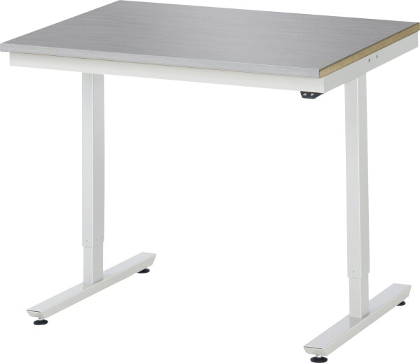 RAU Arbeitstisch elektrisch höhenverstellbar, B1000xT800xH720-1120mm, ES-Platte-28 mm, 08-AT-100-080-ES
