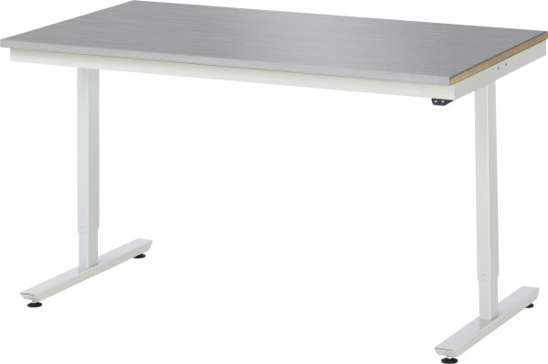 RAU Arbeitstisch elektrisch höhenverstellbar, B1500xT800xH720-1120mm, ES-Platte-28 mm, 08-AT-150-080-ES
