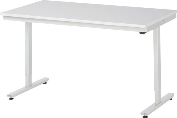 RAU Arbeitstisch elektrisch höhenverstellbar, B1500xT800xH720-1120mm, ME-Platte-28 mm, 08-AT-150-080-ME