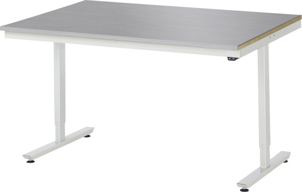 RAU Arbeitstisch elektrisch höhenverstellbar, B1500xT1000xH720-1120mm, ES-Platte-28 mm, 08-AT-150-100-ES