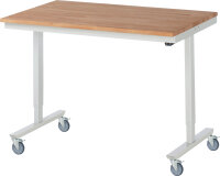 RAU Fahrbarer Arbeitstisch adlatus 150 kg,...