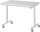 RAU Fahrbarer Arbeitstisch adlatus 150 kg, B1250xT800xH855-1255mm, M-Platte-22 mm, 08-AT-125-080-M-4LF