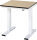 RAU Werktisch elektrisch höhenverstellbar, B750xT800xH720-1120mm, F-Platte-22 mm, 08-WT-075-080-F