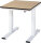 RAU Werktisch elektrisch höhenverstellbar, B750xT1000xH720-1120mm, F-Platte-22 mm, 08-WT-075-100-F