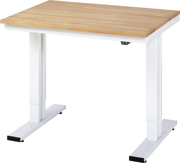 RAU Werktisch elektrisch höhenverstellbar, B1000xT800xH720-1120mm, B-Platte-25 mm, 08-WT-100-080-B