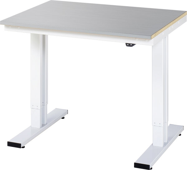 RAU Werktisch elektrisch höhenverstellbar, B1000xT800xH720-1120mm, ES-Platte-28 mm, 08-WT-100-080-ES