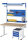 RAU Werktisch elektrisch höhenverstellbar, B1000xT800xH720-1120mm, ME-Platte-28 mm, 08-WT-100-080-ME