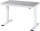 RAU Werktisch elektrisch höhenverstellbar, B1250xT800xH720-1120mm, L-Platte-25 mm, 08-WT-125-080-L