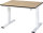 RAU Werktisch elektrisch höhenverstellbar, B1250xT1000xH720-1120mm, F-Platte-22 mm, 08-WT-125-100-F