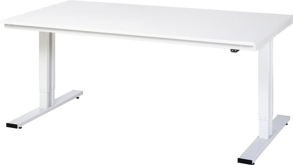 RAU Werktisch elektrisch höhenverstellbar, B2000xT1000xH720-1120mm, M-Platte-22 mm, 08-WT-200-100-M