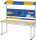 RAU Werkbank elektrisch höhenverstellbar, B2000xT900xH740-1140mm, B-Platte-40 mm, 08-WB-200-090-B
