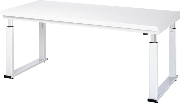 RAU Werkbank elektrisch höhenverstellbar, B2000xT900xH740-1140mm, HPL-Platte-40 mm, 08-WB-200-090-H