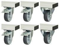 RAU Rollensatz für Serie adlatus 300+600, 2 Bock-und...