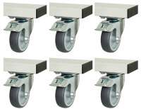 RAU Rollensatz für Serie adlatus 300+600, 6...
