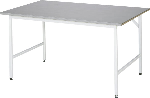 RAU Arbeitstisch Jerry höhenverstellbar, B1500xT1000xH800-850mm, ES-Platte-28mm, 06-500ES10-15.12