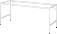 RAU Arbeitstisch Jerry höhenverstellbar, B2000xT800xH800-850mm, M-Platte-22mm, 06-500M80-20.12