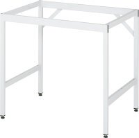 RAU Arbeitstisch Jerry höhenverstellbar, B1000xT1000xH800-850mm, ME-Platte-28mm, 06-500ME10-10.12