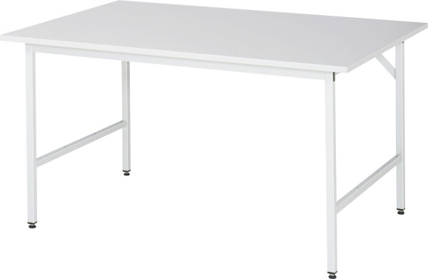 RAU Arbeitstisch Jerry höhenverstellbar, B1500xT1000xH800-850mm, ME-Platte-28mm, 06-500ME10-15.12