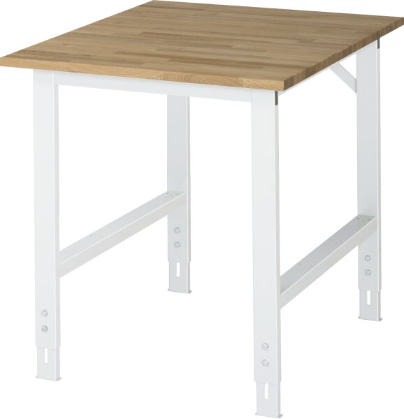 RAU Arbeitstisch Tom höhenverstellbar, B750 x T1000 x H760-1080 mm, B-Platte-25mm, 06-625B10-07.12