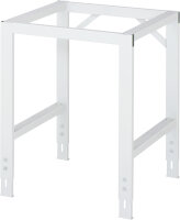 RAU Arbeitstisch Tom höhenverstellbar, B750 x T1000 x H760-1080 mm, B-Platte-25mm, 06-625B10-07.12