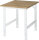 RAU Arbeitstisch Tom höhenverstellbar, B750 x T1000 x H760-1080 mm, B-Platte-25mm, 06-625B10-07.12