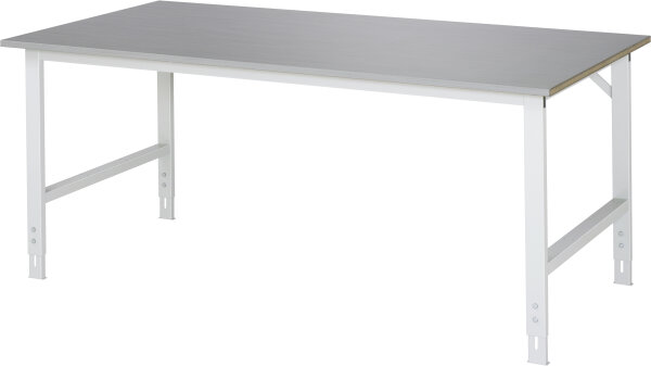 RAU Arbeitstisch Tom höhenverstellbar, B2000xT1000xH760-1080mm, ES-Platte-28mm, 06-625ES10-20.12