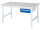 RAU Arbeitstisch Tom höhenverstellbar - KM02, B1500xT1000xH760-1080mm, M-Platte-22mm, 06-625M10-15-KM02.11