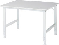 RAU Arbeitstisch Tom höhenverstellbar, B1250xT1000xH760-1080mm, ME-Platte-28mm, 06-625ME10-12.12