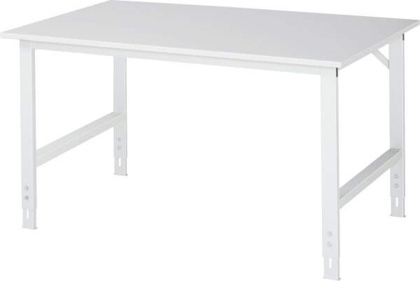 RAU Arbeitstisch Tom höhenverstellbar, B1500xT1000xH760-1080mm, ME-Platte-28mm, 06-625ME10-15.12
