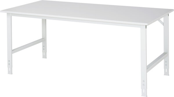 RAU Arbeitstisch Tom höhenverstellbar, B2000xT1000xH760-1080mm, ME-Platte-28mm, 06-625ME10-20.12
