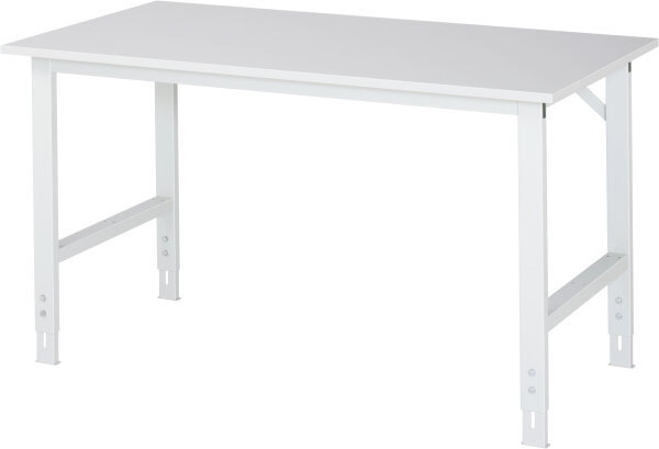RAU Arbeitstisch Tom höhenverstellbar, B1500xT800xH760-1080mm, ME-Platte-28mm, 06-625ME80-15.12