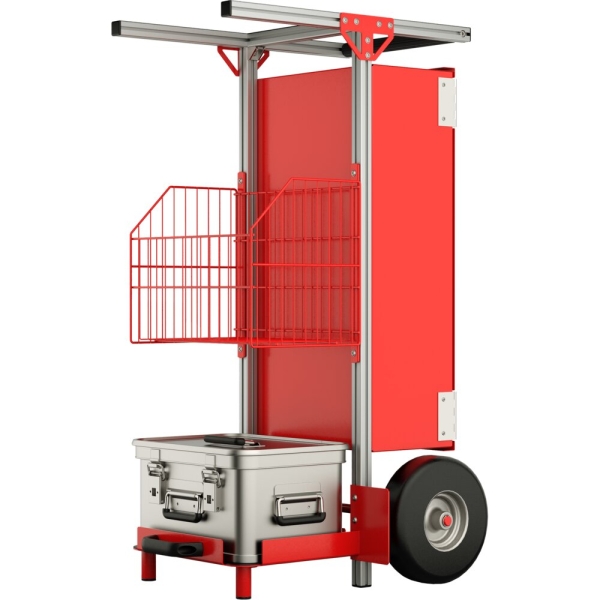 MUNK SafeCaddy® "Mobile Brandmeldeanlage" ohne Beladung, 114702