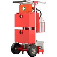 MUNK SafeCaddy® "Brandschutz" mit Beladung,...