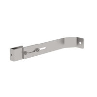 MUNK Wandhalter, verstellbar, Edelstahl 280-330mm, 62023