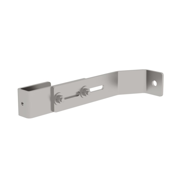 MUNK Wandhalter Edelstahl für GFK, verstellbar 200-250mm, 64022
