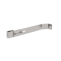 MUNK Wandhalter, verstellbar, Edelstahl 360-410mm, 62024