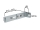 MUNK Wandhalter m. Klemmbügel, verstellbar 215-275mm, Stahl verzinkt , 63262