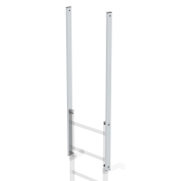 MUNK Ausstiegsholm gerade Alu blank, 62243
